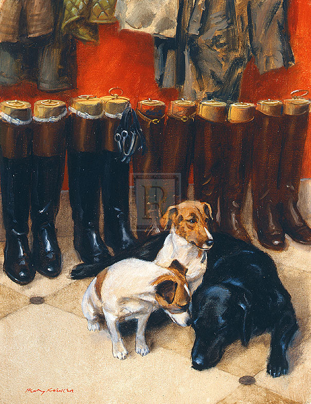 "A Tale To Tell" horse racing artwork
