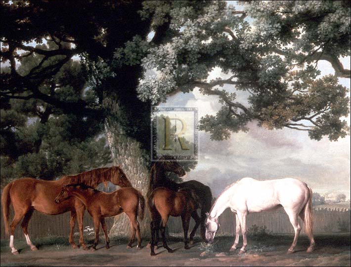 GEORGE STUBBS(British; 1724 - 1806) horse racing artwork