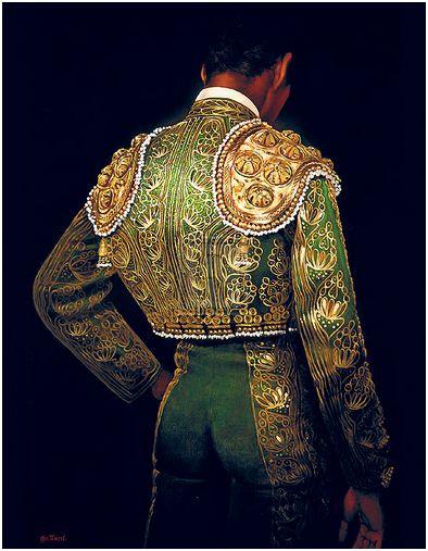 "The Matador - Hoja" horse racing artwork