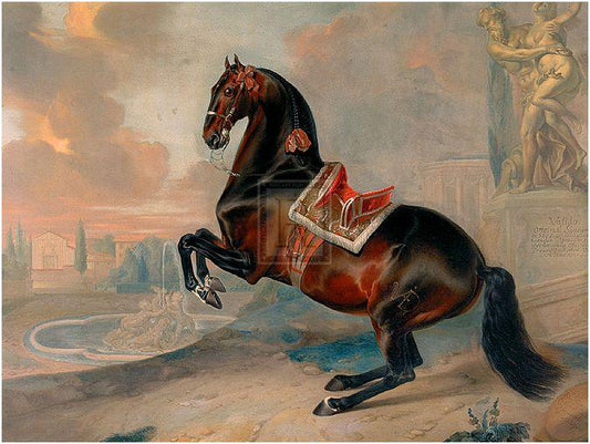 "Valido" horse racing artwork