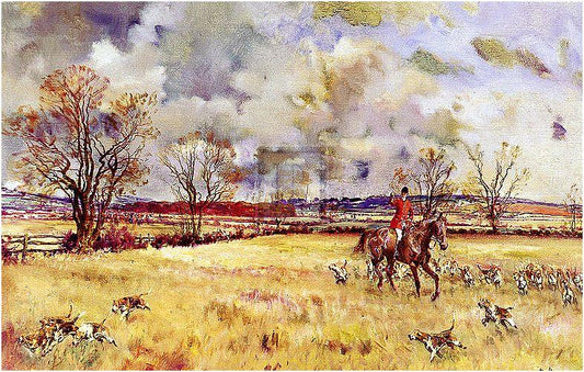 "The Belvoir Hunt 2" horse racing artwork
