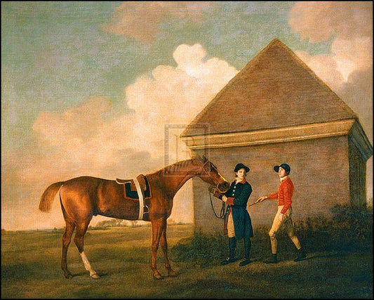"Eclipse - A Dark Chesnut" horse racing artwork