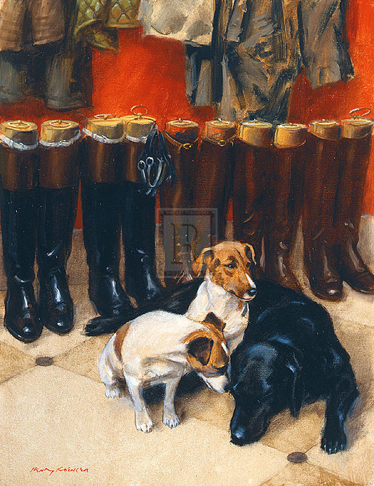 "A Tale To Tell" horse racing artwork