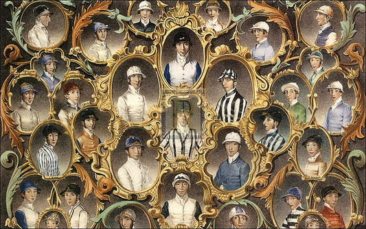 ANSON A. MARTIN (British; fl. 1840-1872) horse racing artwork