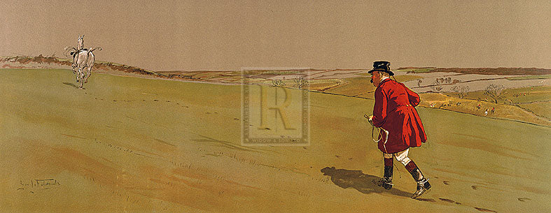 "The Unlucky Man" horse racing artwork