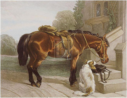 "Postman's Horse" horse racing artwork
