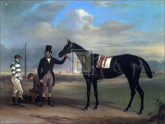 JOHN FERNELEY (British; 1782 - 1860) horse racing artwork