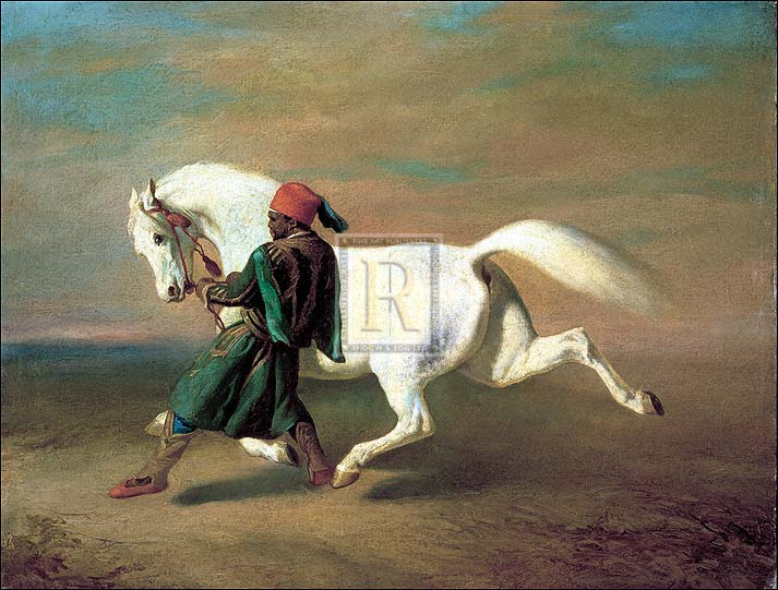 "The Pasha's Pride" horse racing artwork