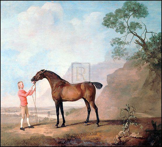 "Scape Flood" horse racing artwork