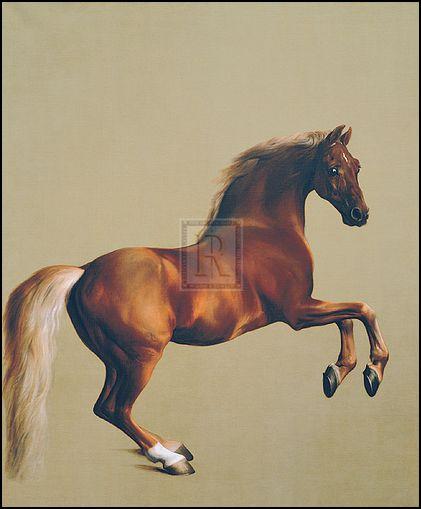 "Whistlejacket" horse racing artwork