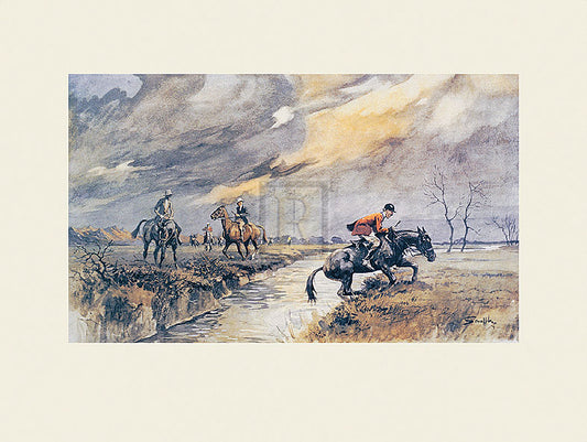 "The Freshwater Vale" horse racing artwork